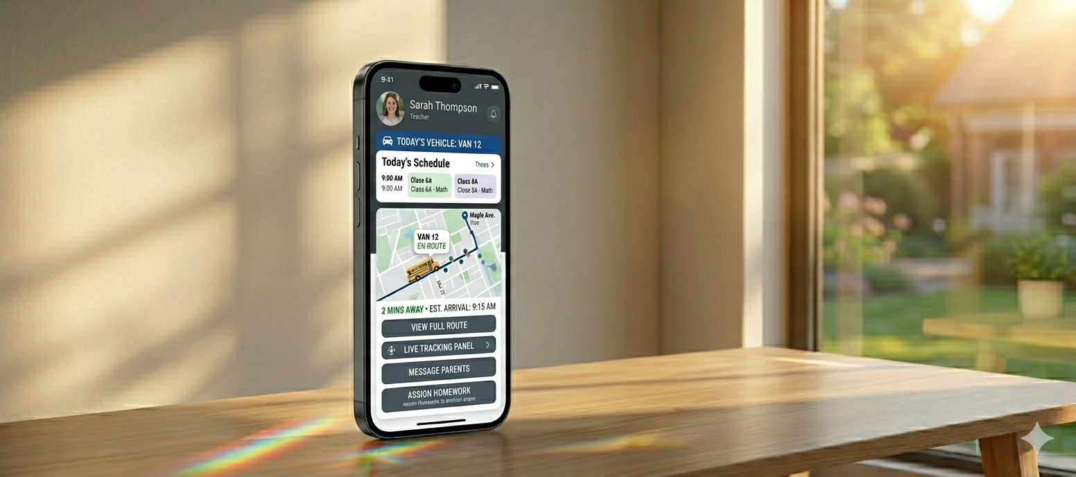 Live Van GPS Tracking